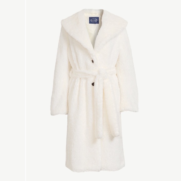 🆕 SUPER PLUSH Teddy Jacket with Shawl Collar & Belt (Only 2 left! Sizes M, XL!) - Picture 2 of 6